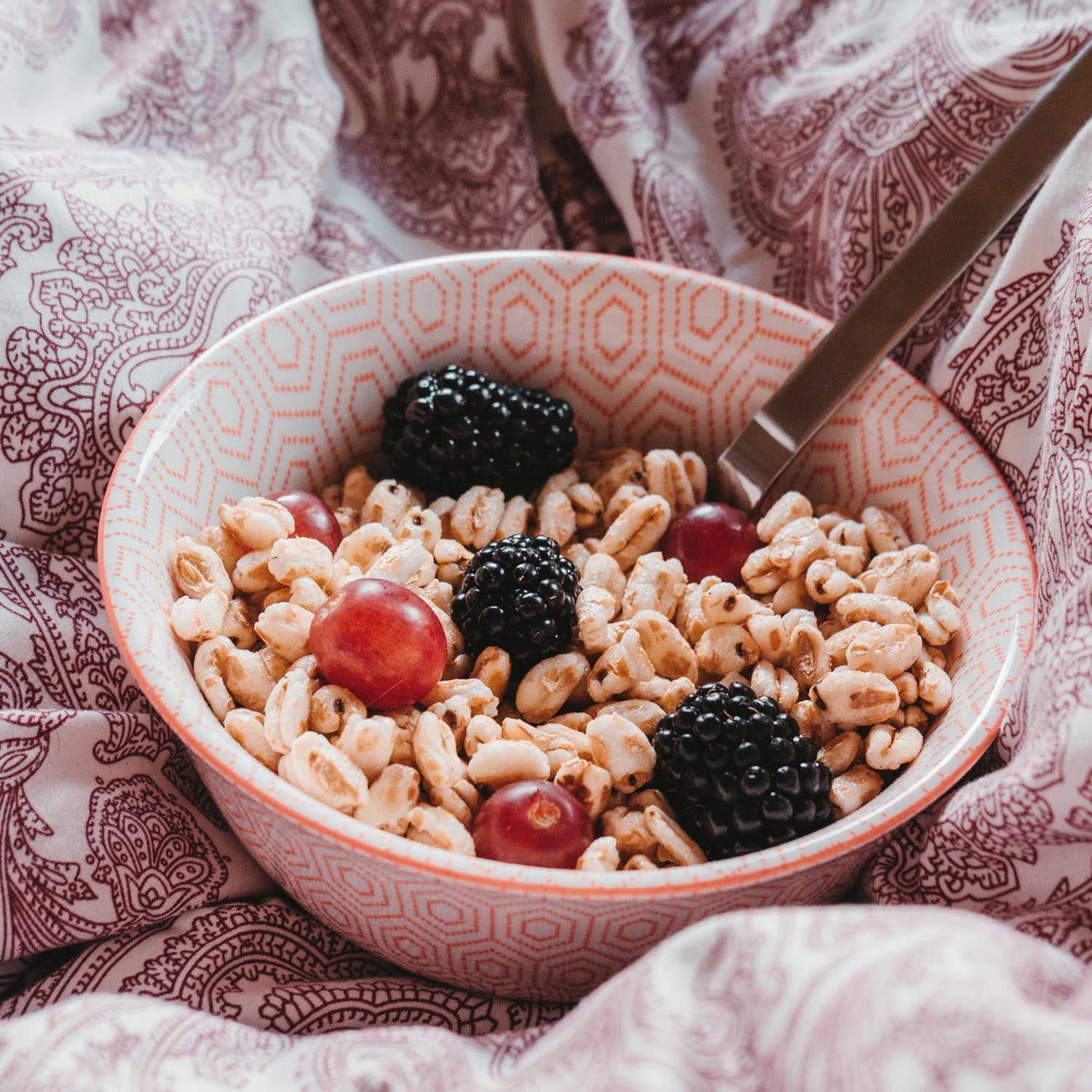 Dinkelpops-Müsli mit leckeren Früchten