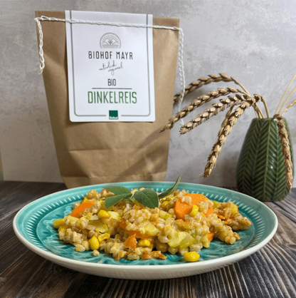 Mit Dinkelreis lässt sich ein köstliches Risotto kochen